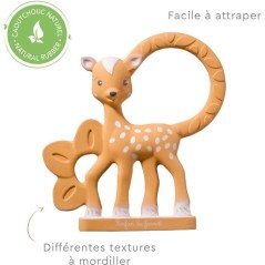 Anneau de dentition - SOPHIE LA GIRAFE - Fanfan le Faon - Multi-textur