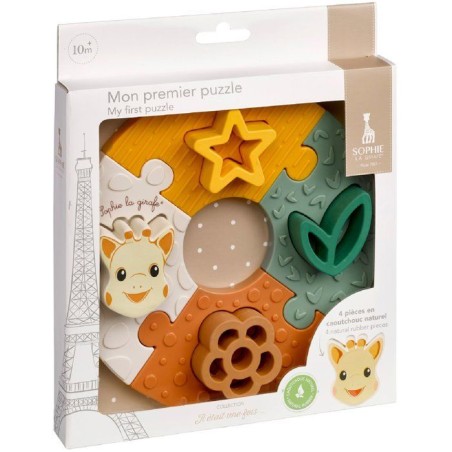 Puzzle d'éveil - SOPHIE LA GIRAFE - Mon Premier Puzzle - 8 pieces - C