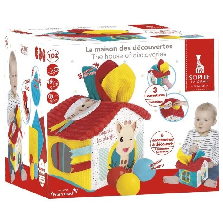 La maison des découvertes - SOPHIE LA GIRAFE La maison des découvertes - SOPHIE LA GIRAFE