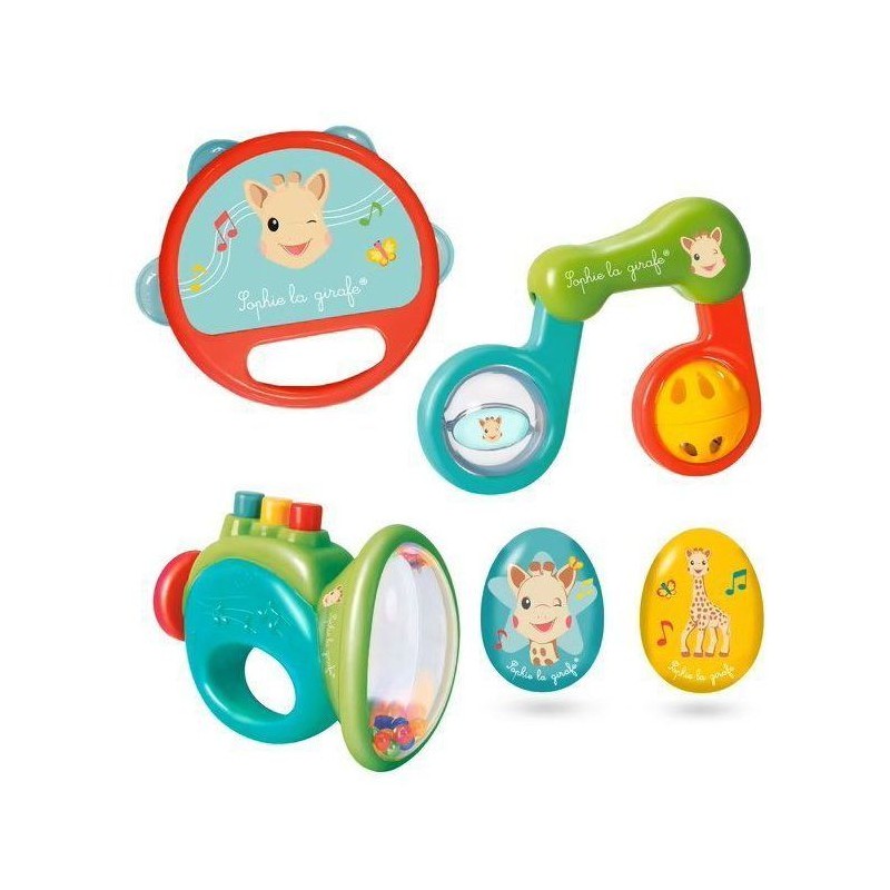 Coffret cadeau - SOPHIE LA GIRAFE - Mon premier coffret musical