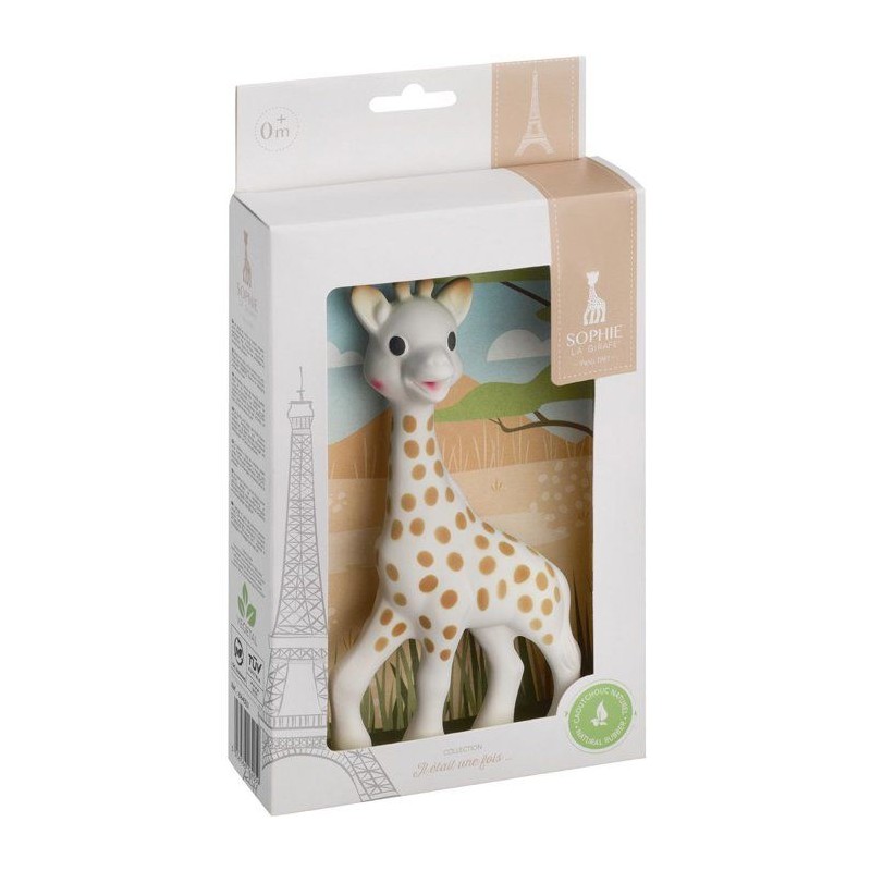 Jouet d'éveil - SOPHIE LA GIRAFE - Caoutchouc naturel - Sifflet - Mul