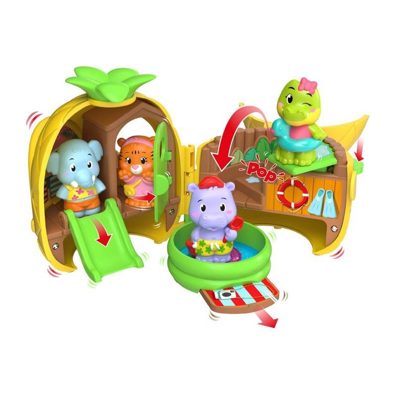 Jouet Klorofil - SOPHIE LA GIRAFE - Anana'Splash Pocket - Piscine pop-