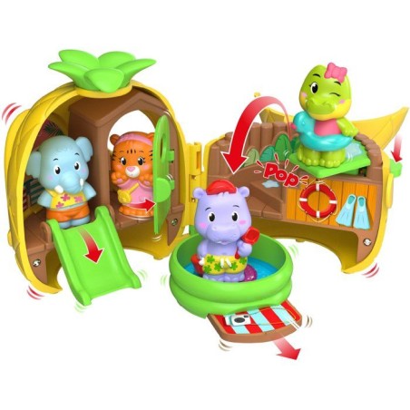 Jouet Klorofil - SOPHIE LA GIRAFE - Anana'Splash Pocket - Piscine pop-