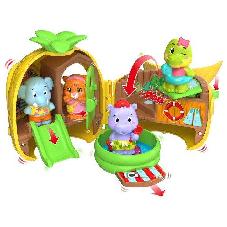 Jouet Klorofil - SOPHIE LA GIRAFE - Anana'Splash Pocket - Piscine pop-up - Toboggan - Accessoires Jouet Klorofil - SOPHIE LA GIRAFE - Anana'Splash Pocket - Piscine pop-up - Toboggan - Accessoires