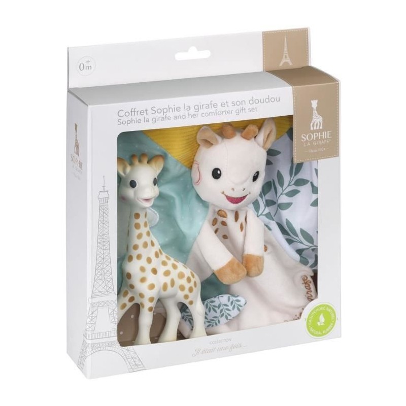Coffret cadeau - SOPHIE LA GIRAFE - Doudou Sophie + Sophie