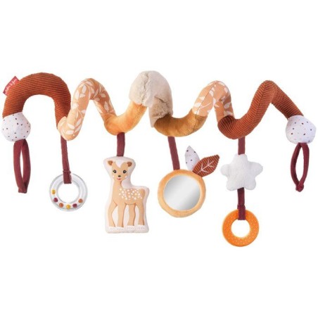 Boulier spirale - SOPHIE LA GIRAFE - Fanfan le Faon - 100% textile - Multi-activités
