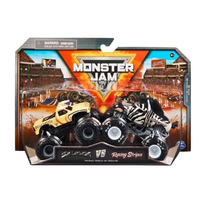 Véhicule die-cast - Spin Master - Monster Jam - 1:64 - Pack de 2 - Mi