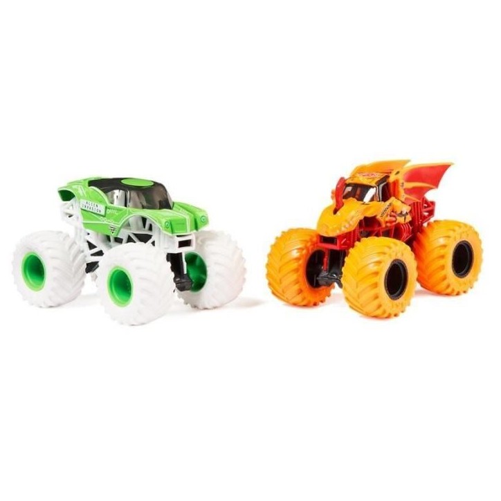 Véhicule die-cast - Spin Master - Monster Jam - 1:64 - Pack de 2 - Mixte - 3 ans et plus Véhicule die-cast - Spin Master - Monster Jam - 1:64 - Pack de 2 - Mixte - 3 ans et plus