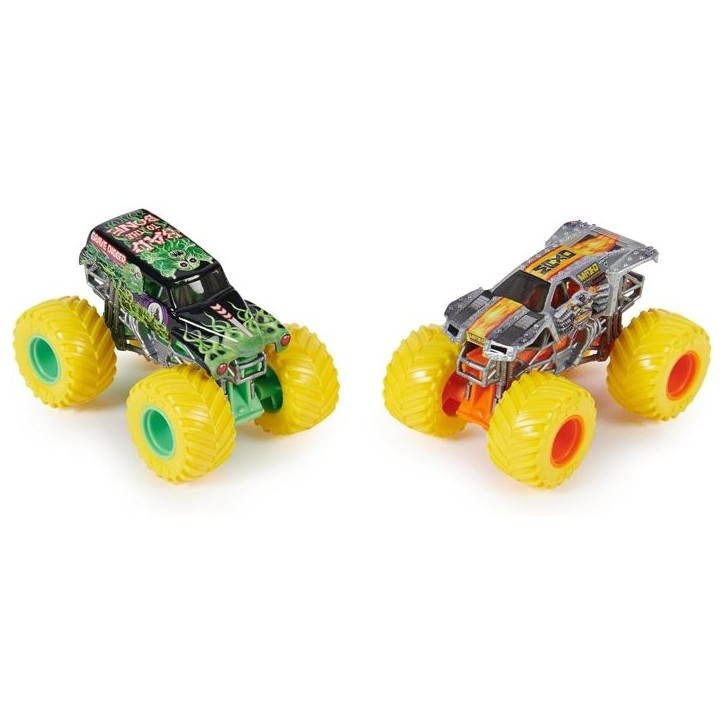 Véhicule die-cast - Spin Master - Monster Jam - 1:64 - Pack de 2 - Mixte - 3 ans et plus Véhicule die-cast - Spin Master - Monster Jam - 1:64 - Pack de 2 - Mixte - 3 ans et plus