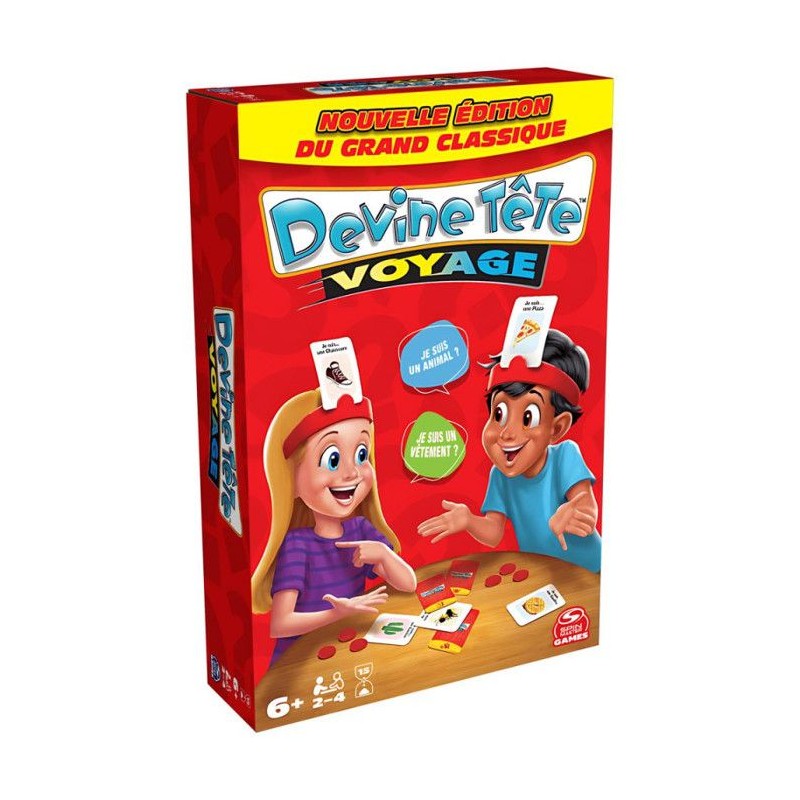 Devine tete Voyage - Jeu de société famille - des 6 ans