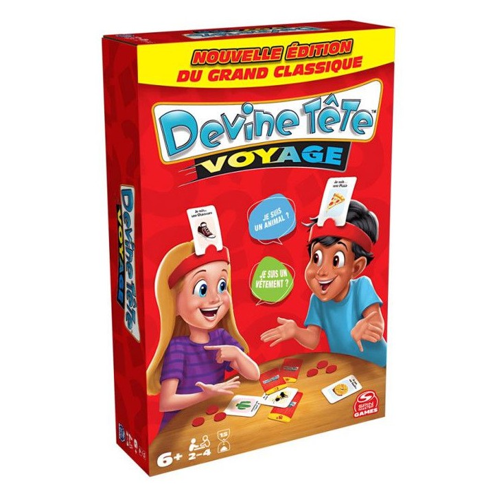 Devine tete Voyage - Jeu de société famille - des 6 ans