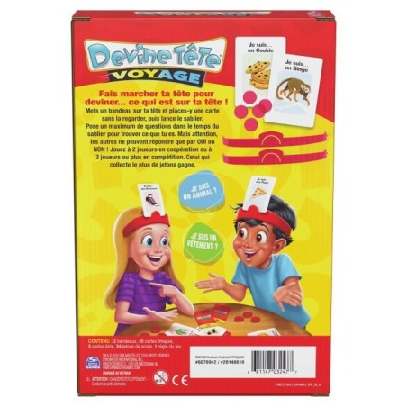 Devine tete Voyage - Jeu de société famille - des 6 ans