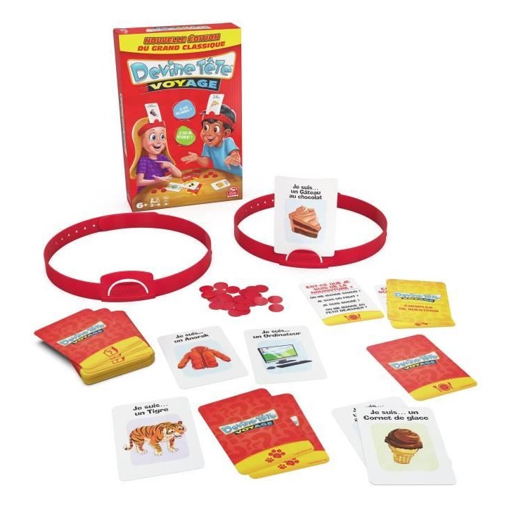 Devine tete Voyage - Jeu de société famille - des 6 ans
