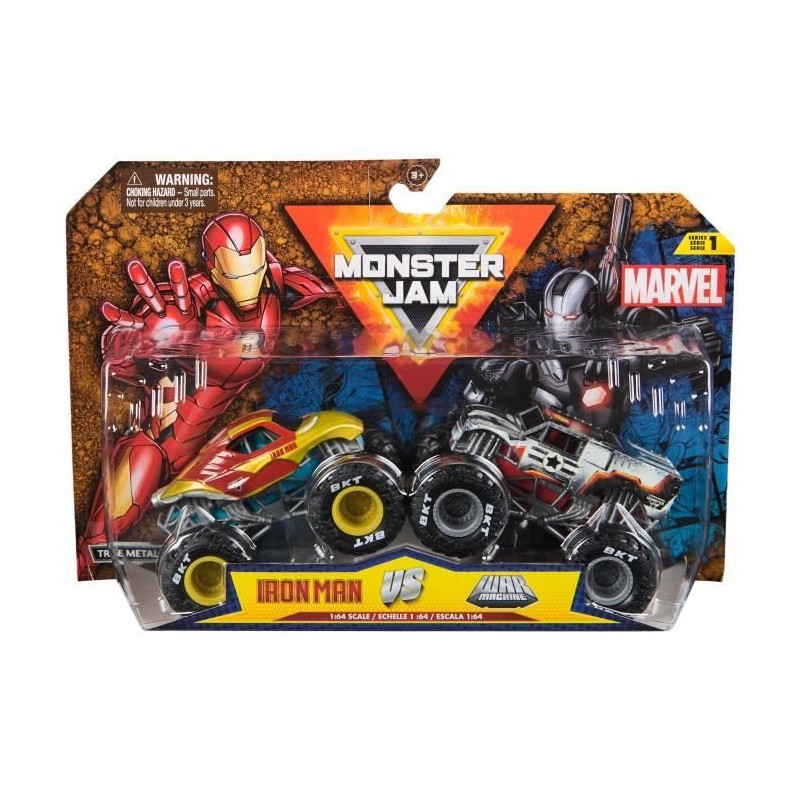 2 Véhicules 1:64 Marvel