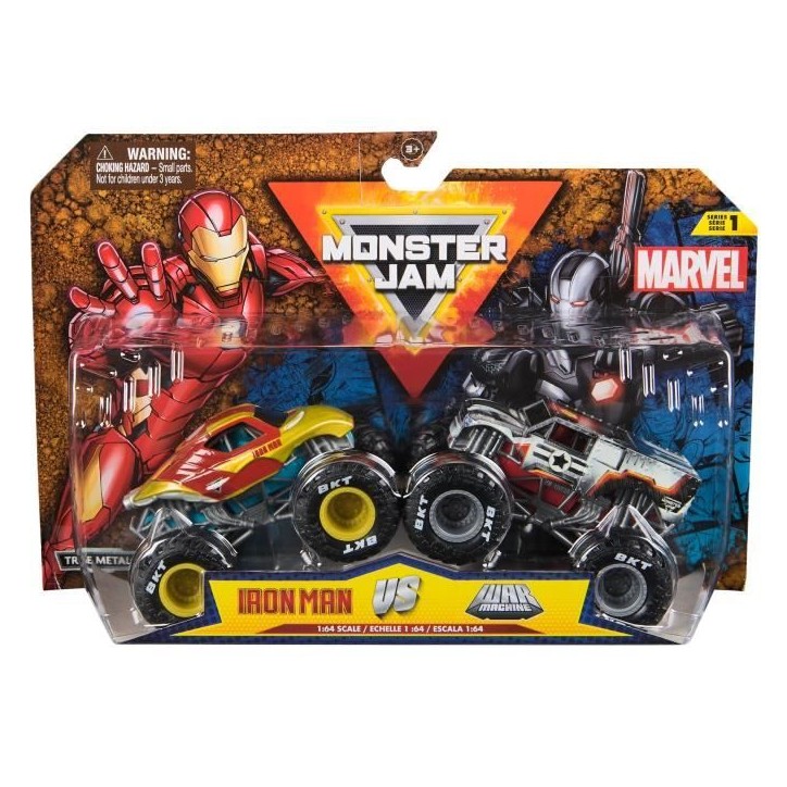 2 Véhicules 1:64 Marvel 2 Véhicules 1:64 Marvel