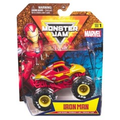 SPINMASTER Monster Jam - Véhicule Marvel Monster Truck die cast - Rou