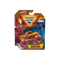 SPINMASTER Monster Jam - Véhicule Marvel Monster Truck die cast - Rou