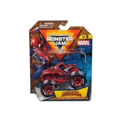 SPINMASTER Monster Jam - Véhicule Marvel Monster Truck die cast - Rou