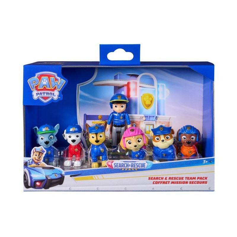 Multipack 7 figurines - Seach & Rescue - La Pat'Patrouille