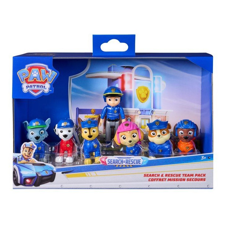 Multipack 7 figurines - Seach & Rescue - La Pat'Patrouille Multipack 7 figurines - Seach & Rescue - La Pat'Patrouille