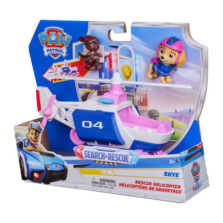 Véhicule et figurine - Stella - Search & Rescue - La Pat'Patrouille Véhicule et figurine - Stella - Search & Rescue - La Pat'Patrouille