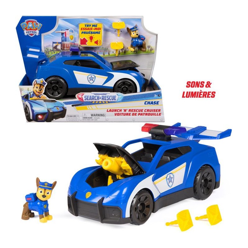 Véhicule deluxe - Chase - Search & Rescue - La Pat'Patrouille