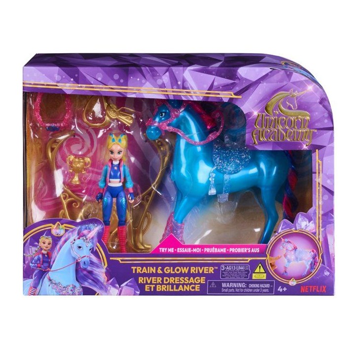 Playset intéractif - River & Isabel - a partir de 4 ans - Unicorn Academy Playset intéractif - River & Isabel - a partir de 4 ans - Unicorn Academy
