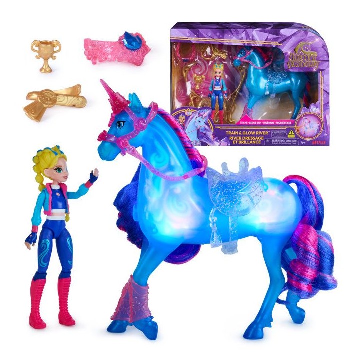 Playset intéractif - River & Isabel - a partir de 4 ans - Unicorn Academy Playset intéractif - River & Isabel - a partir de 4 ans - Unicorn Academy