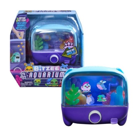 Bitzee Aquarium - SPINMASTER - Aquarium interactif 30 poissons a colle