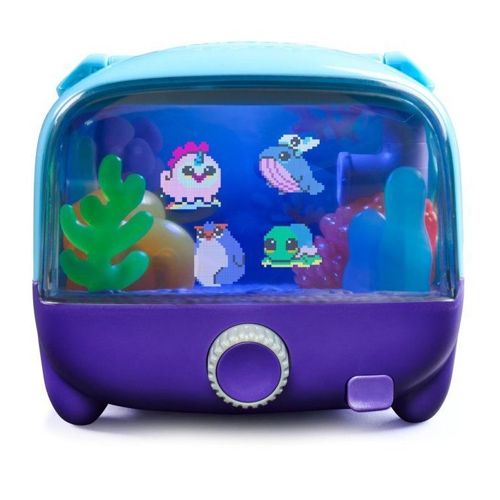 Bitzee Aquarium - SPINMASTER - Aquarium interactif 30 poissons a collectionner - A Partir De 5 Ans