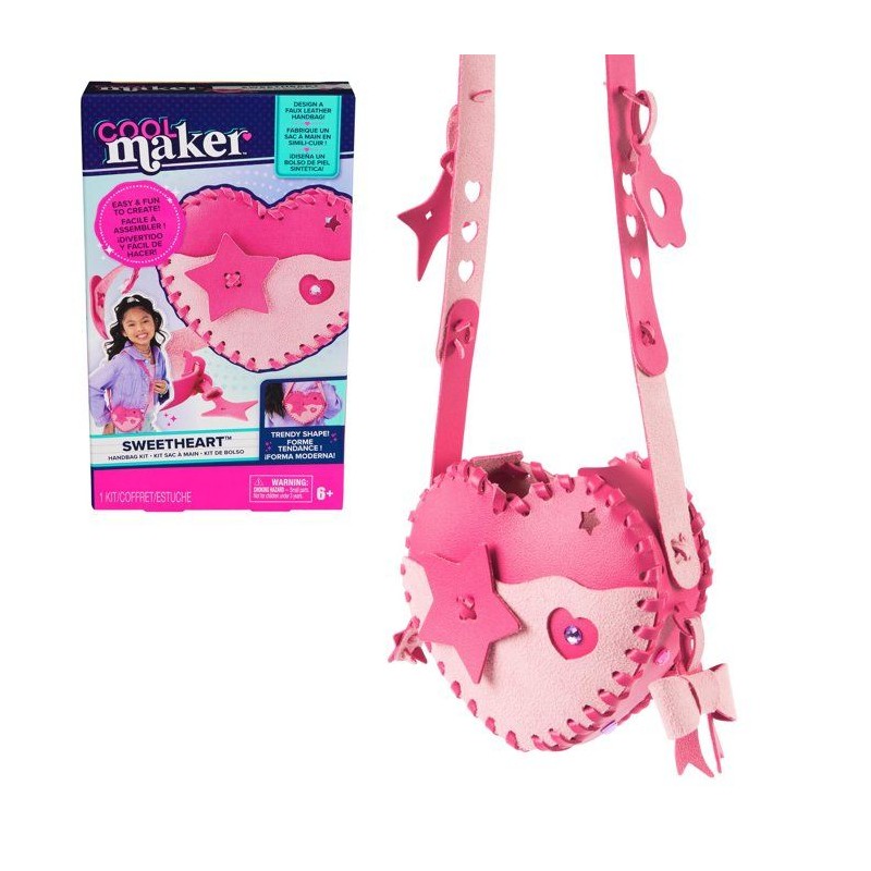 Cool Maker - Sac Sweetheart - Kit a fabriquer soi-meme - a partir de 6