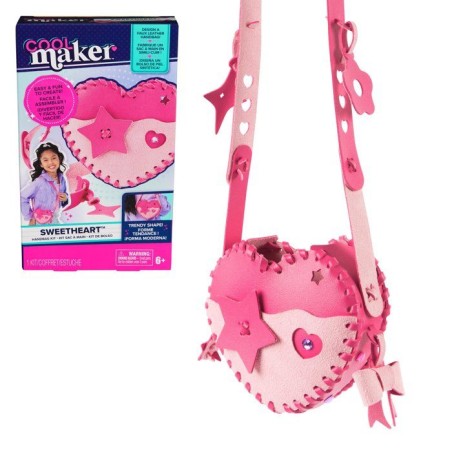 Cool Maker - Sac Sweetheart - Kit a fabriquer soi-meme - a partir de 6