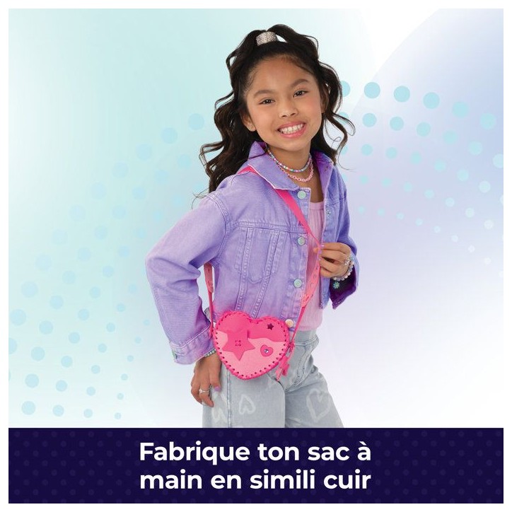 Cool Maker - Sac Sweetheart - Kit a fabriquer soi-meme - a partir de 6 ans - Spin Master Cool Maker - Sac Sweetheart - Kit a fabriquer soi-meme - a partir de 6 ans - Spin Master