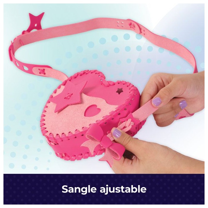 Cool Maker - Sac Sweetheart - Kit a fabriquer soi-meme - a partir de 6 ans - Spin Master Cool Maker - Sac Sweetheart - Kit a fabriquer soi-meme - a partir de 6 ans - Spin Master