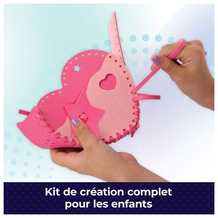 Cool Maker - Sac Sweetheart - Kit a fabriquer soi-meme - a partir de 6 ans - Spin Master Cool Maker - Sac Sweetheart - Kit a fabriquer soi-meme - a partir de 6 ans - Spin Master