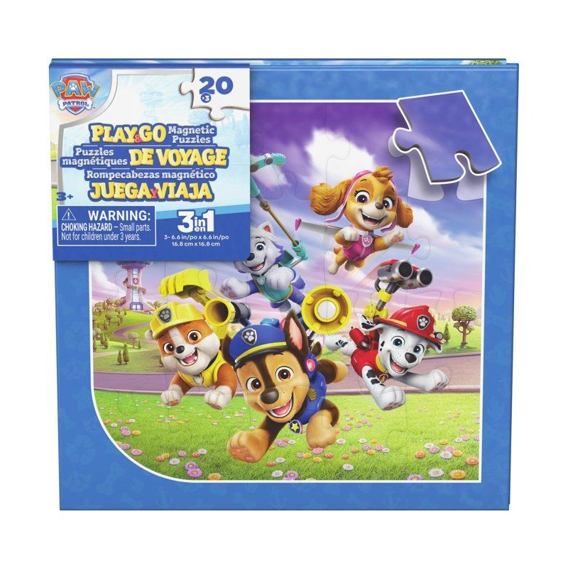 Livres de voyage - Modele aléatoire - 3 puzzles magnétiques -Pat'Pat