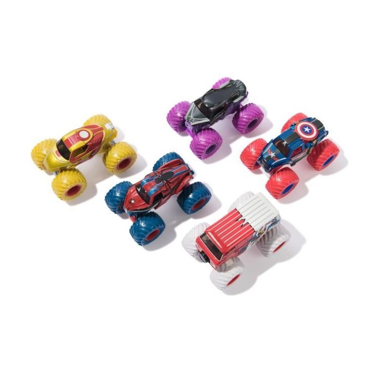 SPIN MASTER PACK DE 5 VÉHICULES MARVEL DIE-CAST 1:64 Monster Jam SPIN MASTER PACK DE 5 VÉHICULES MARVEL DIE-CAST 1:64 Monster Jam