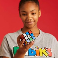 Jeu de casse-tete Rubik's Cube 3x3 - RUBIK'S - Multicolore - 8 ans et