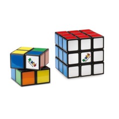 Coffret Rubik's Cube Duo 3x3 + 2x2 - RUBIK'S - Jeu casse-tete pour enf
