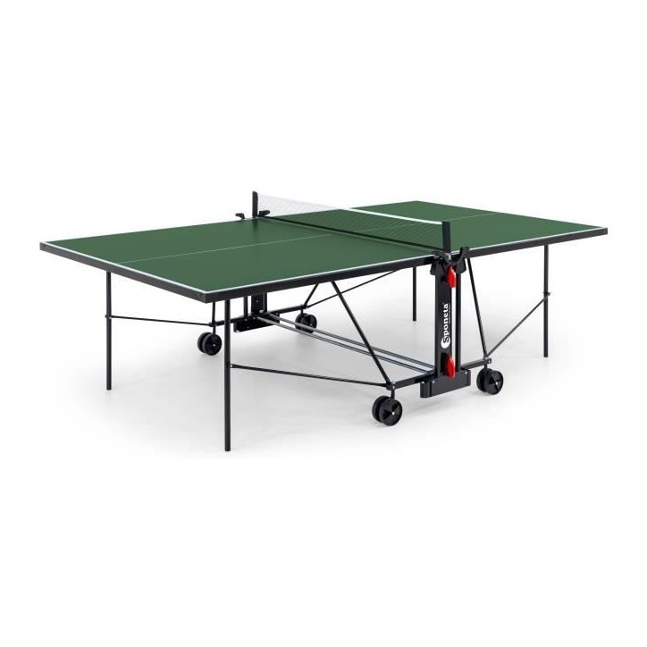 Table de tennis de table - SPONETA - Compacte - Usage extérieur - Plateau coloris vert Table de tennis de table - SPONETA - Compacte - Usage extérieur - Plateau coloris vert