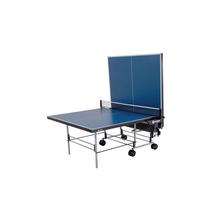 Table tennis de table - SPONETA - S3-47i - Pliable - Usage intérieur - Filet fixe ajustable + de supports latéraux - Gris et b Table tennis de table - SPONETA - S3-47i - Pliable - Usage intérieur - Filet fixe ajustable + de supports latéraux - Gris et b