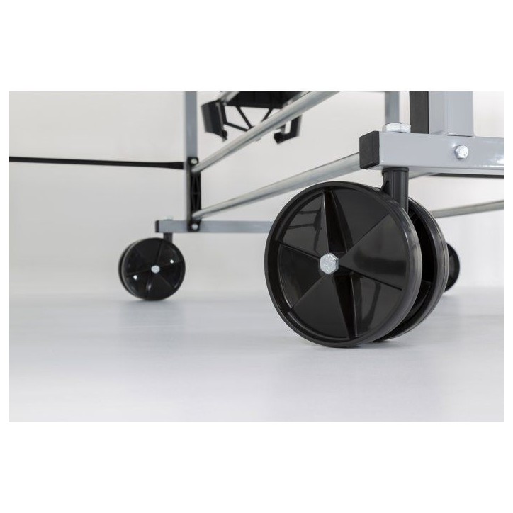 Table tennis de table - SPONETA - S3-47i - Pliable - Usage intérieur - Filet fixe ajustable + de supports latéraux - Gris et b Table tennis de table - SPONETA - S3-47i - Pliable - Usage intérieur - Filet fixe ajustable + de supports latéraux - Gris et b