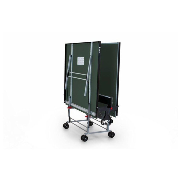 Table tennis de table - SPONETA - S3-46 e - Pliable - Usage extérieur - Filet + rangements + 4 roues doubles pivotantes - Gris/ Table tennis de table - SPONETA - S3-46 e - Pliable - Usage extérieur - Filet + rangements + 4 roues doubles pivotantes - Gris/