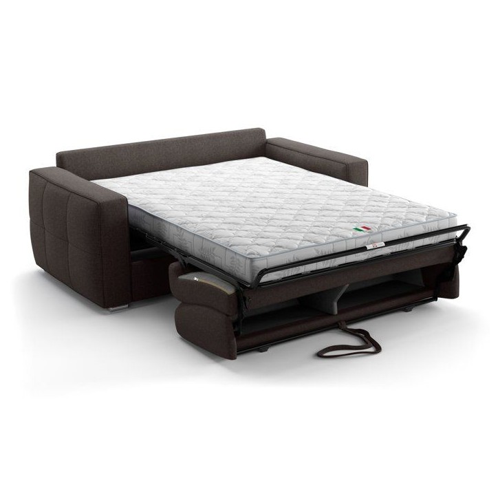 Canapé convertible express - 3 places - SQUARE - Tissu Gris anthracite - 200 x 105 x 90 cm Canapé convertible express - 3 places - SQUARE - Tissu Gris anthracite - 200 x 105 x 90 cm