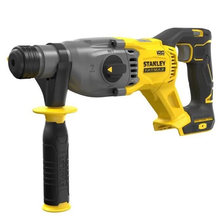 Perforateur SDS+ - STANLEY FATMAX - SFMCH90 - 18V - Technologie BRUSHLESS - 2 Joules Perforateur SDS+ - STANLEY FATMAX - SFMCH90 - 18V - Technologie BRUSHLESS - 2 Joules