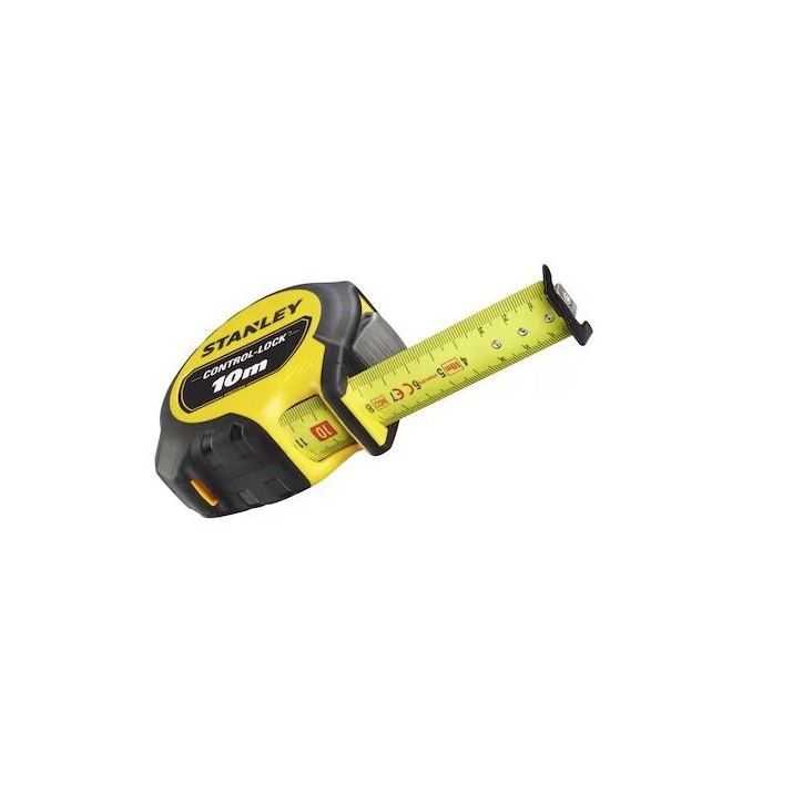 Mesure 10M X 25MM double marquage STANLEY MAGNÉTIQUE CONTROL-LOCK™ - STHT37233-0 Mesure 10M X 25MM double marquage STANLEY MAGNÉTIQUE CONTROL-LOCK™ - STHT37233-0