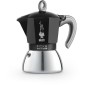 Cafetiere italienne - BIALETTI - NEW MOKA INDUCTION - 6 tasses - 0,28 L - Noir / Argent Cafetiere italienne - BIALETTI - NEW MOKA INDUCTION - 6 tasses - 0,28 L - Noir / Argent