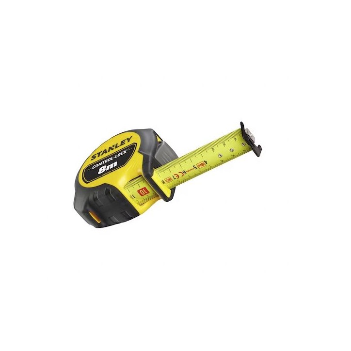 Mesure 8M X 25MM double marquage STANLEY MAGNÉTIQUE CONTROL-LOCK™ - STHT37232-0