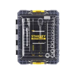 COFFRET DE DOUILLES STAKBOX M - ¼'' STANLEY JEU DE 48 PCS - FATMAX -