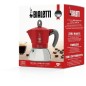 Cafetiere italienne - BIALETTI - NEW MOKA INDUCTION - 6 tasses - 0,28 L - Rouge Cafetiere italienne - BIALETTI - NEW MOKA INDUCTION - 6 tasses - 0,28 L - Rouge